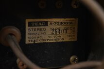 TEAC/ティアック オープンリールデッキ A-7030GSL【現状渡し品】_画像9