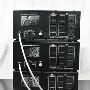 TECTRON テクトロン Model R-1000 ツゲ電機製 ステップアップトランス 3個セットの画像9
