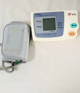 オムロン　 OMRON　デジタル自動血圧計HEM-762　ファジィ　通電確認済