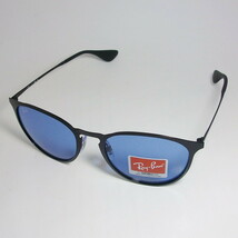 ★送料安★RB3539-002/80★Ray-Ban レイバン サングラス Erika metal エリカメタル ブラック ライトブルー RB3539-002/80　メタル ボストン_画像3