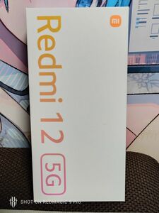 国内版 au redmi 12 5g xig03　ミッドナイトブラック　ほぼ未使用開封品 SIMフリー 128GB