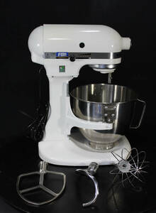 18/05/2024 kitchen aid bowl lift stand mixer KSM5WH white 9KSM5CBWH