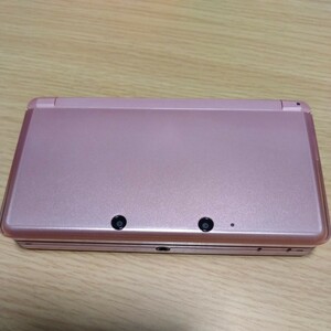 動作確認済み Nintendo ニンテンドー3DS ミスティピンク ピンク初期化済み