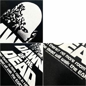 90s USA製 dawn of the dead Tシャツ L ムービーT 映画T ドーンオブザデット ヴィンテージT FRUIT OF THE LOOM フルーツオブザルームの画像6