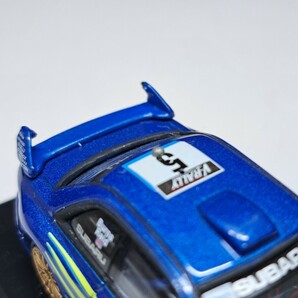 1/64 CM'S ラリーカーコレクション スバル IMPREZA WRC 1999 Tour de Corse R.Burnsの画像7