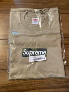 新品 23AW Supreme Box Logo Tシャツ サイズM カーキ