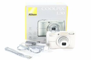 NIKON ニコン COOLPIX L30 コンパクト デジタル カメラ コンデジ 43611-K