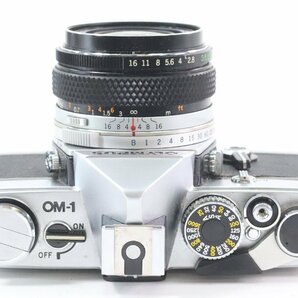 【ジャンク品】OLYMPUS オリンパス OM-1 OM-SYSTEM G.ZUIKO AUTO-W 35mm F2.8 一眼レフ フィルム カメラ 単焦点 レンズ 43607-Kの画像4