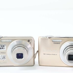 【2点】CASIO カシオ EXILIM EX-Z400/EX-Z1080 デジタルカメラ コンパクトカメラ デジカメ まとめ売り 43586-Yの画像2