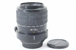 CANON キャノン MACRO PHOTO LENS MP-E 65mm F2.8 1-5× 一眼レフ カメラ 単焦点 レンズ 43623-K