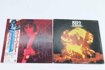 【17枚】レコード まとめ売り LP DEEP PURPLE Rainbow Led Zeppelin VAN HALEN JEFF BECK KISS 等 帯付き ロック 5072-U_画像5