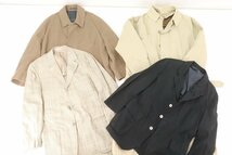 【4点】Zegna Sport ゼニア スポーツ Ermenegildo Zegna エルメネジルドゼニア ジャケット コート ライナー付き有り メンズ まとめ 5402-NA_画像1