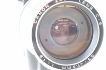 【ジャンク品】CANON キャノン AUTO ZOOM 518 SUPER 8 フィルム カメラ 43613-K①_画像6