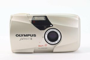 OLYMPUS オリンパス μ [mju:]-II ミュー Ⅱ コンパクトカメラ フィルムカメラ 43668-Y