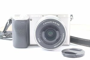 [ Junk ] Sony SONY APS-C беззеркальный однообъективный зеркальный камера α6000 ILCE-6000 E3.5-5.6/PZ 16-50 OSS линзы 43645-Y