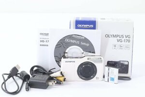 OLYMPUS Olympus VG-170 14MEGAPIXEL compact digital camera navy blue teji Junk 43648-K