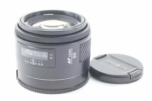 MINOLTA AF 50mm F1.4 (22) Minolta camera lens single burnt point lens single‐lens reflex 43659-Y