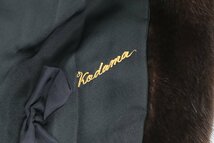 BLACKGLAMA ブラックグラマ × ELEGANCE L fur 毛皮 ファー コート ミンク サイズF ブラウン系 レディース 5368-NA_画像6