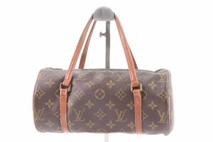 LOUIS VUITTON ルイヴィトン モノグラム パピヨン26 筒型 ハンドバッグ ミニボストン 鞄 カバン ブラウン系 LV 5559-Y