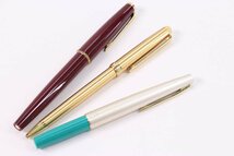 【3点】PILOT パイロット MONTBLANC モンブラン 等 万年筆 ペン先 14K 14K/ct 含む 筆記用具 文房具 5604-KS_画像1