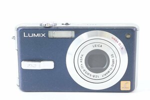 Panasonic パナソニック LUMIX DMC-FX7 デジタルカメラ コンパクトカメラ デジカメ ネイビー系 動作未確認 43703-Y