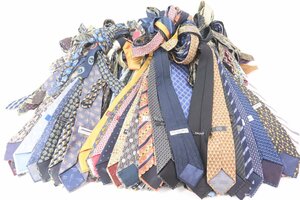 [200 point ] Chanel / Gucci / Hermes / Ferragamo / Burberry etc. have No-brand various pattern thing equipment ornament men's necktie summarize 5668-RK