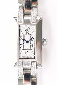 JAEGER-LECOULTRE ジャガールクルト ダイヤラグ 460.8.08 クォーツ レディース 腕時計 稼働品 5588-HA
