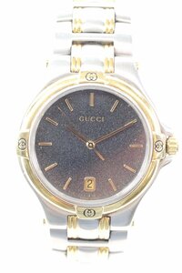 GUCCI Gucci 9040M кварц Date мужские наручные часы комбинированный цвет 5570-HA