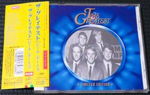 ◆The Beach Boys◆ ビーチ・ボーイズ The Greatest ザ・グレイテスト Best ベスト 帯付き 日本限定盤 CD ■2枚以上購入で送料無料