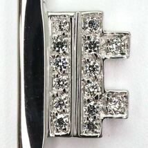 美品!!＊STAR JEWELRY(スタージュエリー)K18WG天然ダイヤモンドペンダントトップ＊m 4.1g diamond pendant jewelry ED5/ED6_画像6