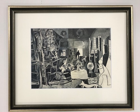 【特価】 ≪ パブロ・ピカソ ≫ エリオグラビュール【銅版画】 LES MENINES Ⅰ 1958年 PABLO PICASSO