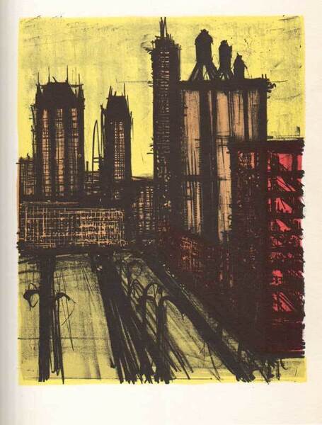 【特価】 ≪ ビュッフェ ≫ レゾネ図版 【 ALBUM NEW YORK=NO.Ⅴ 】