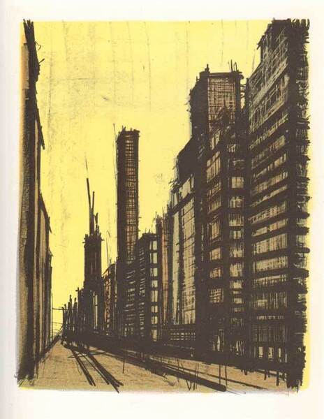 【特価】 ≪ ビュッフェ ≫ レゾネ図版 【 ALBUM NEW YORK=NO.Ⅷ 】