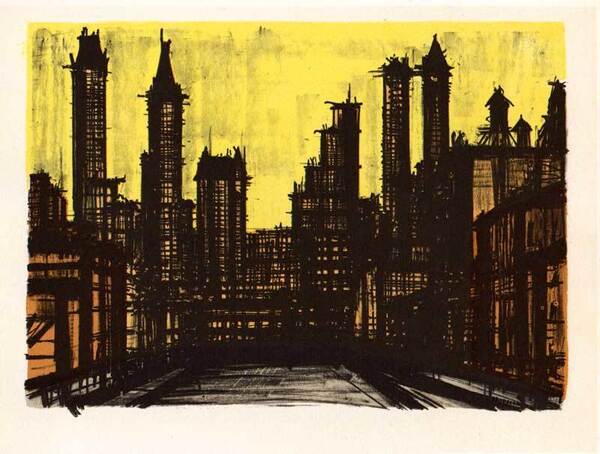 【特価】 ≪ ビュッフェ ≫ レゾネ図版 【 ALBUM NEW YORK=NO.Ⅲ 】