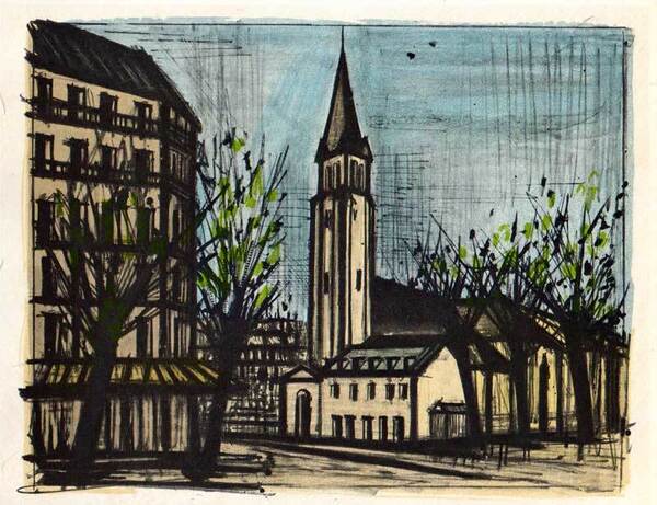 【特価】 ≪ ビュッフェ ≫ レゾネ図版 【 PARIS=SAINT-GERMAIN-DES-PRES 】