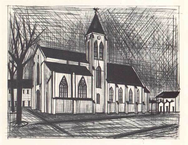 【特価】 ≪ ビュッフェ ≫ レゾネ図版 【 THE CHURCH 】