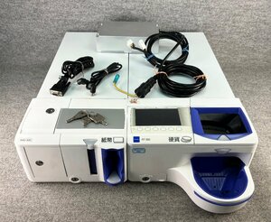 M*GLORY(g lorry )/ new 500 jpy correspondence / coin note automatic fishing sen machine /300 series /RT-300,RAD-300 set / wiring, key attached / operation goods (2