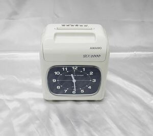 * present condition pick up AMANOamano time recorder BX2000*60 size *