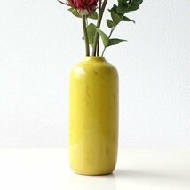 花瓶 おしゃれ 陶器 フラワーベース 花器 かわいい セラミックベース モダン セラミックベース YE 送料無料(一部地域除く) kan1602_画像1