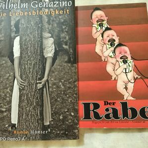 ドイツ語本２冊　Wilhelm Genazino著　+　おまDer Rabe