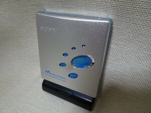  junk treatment goods *SONY/ Sony * portable MD player [MZ-E520] electrification verification present condition goods 