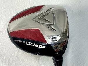 美品◆ Callaway/キャロウェイ DIABLO Octane 5番 フェアウェイウッド ヘッドカバー付き ｜ゴルフクラブ スポーツ