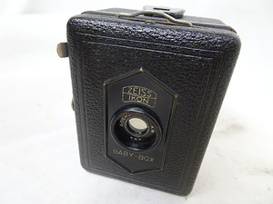 ZEISS IKON ツァイスイコン ◆ BABY-BOX / GOERZ FRONTAR 50mm F11 ☆ ベビーボックス 127フィルムカメラ 3x4判 ボックスカメラ