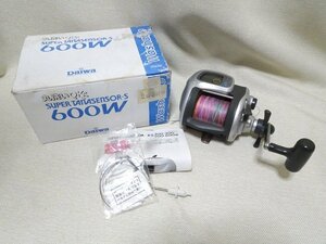 ジャンク扱い品■DAIWA/ダイワ■ 電動リール スーパータナコンS 600W 元箱有り 釣り