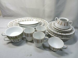 昭和レトロ■Noritake/ノリタケ ロマネスク 頒布会 日本陶器 まとめ売り 19点