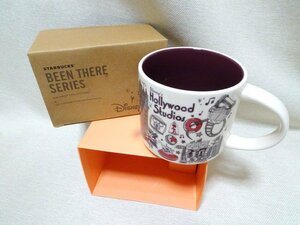 未使用保管品◇ Starbucks/スターバックス■ Disney Parks ディズニー パーク マグカップ コップ 陶器 キッチン 食器 パープル コレクショ