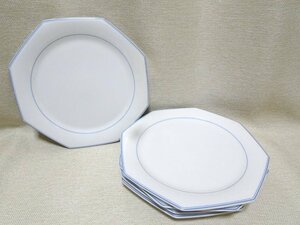 Noritake/ノリタケ■八角形 プレート 皿 5枚セット まとめ売り 食器