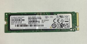 Samsung SSD M.2 NVMe 2280 1TB 使用時間449hネコポス配送