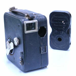 あ//A7654 9.5mm ムービーカメラ　Pathe Baby Movie Camera パテ社　手巻き式　動画カメラ　ホームムービー/フィルムケース(ケースのみ)