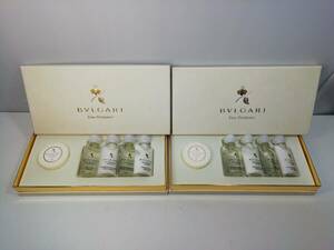 あ//H6505 【未使用・保管品】ブルガリ　BVLGARI　アメニティ　2箱セット